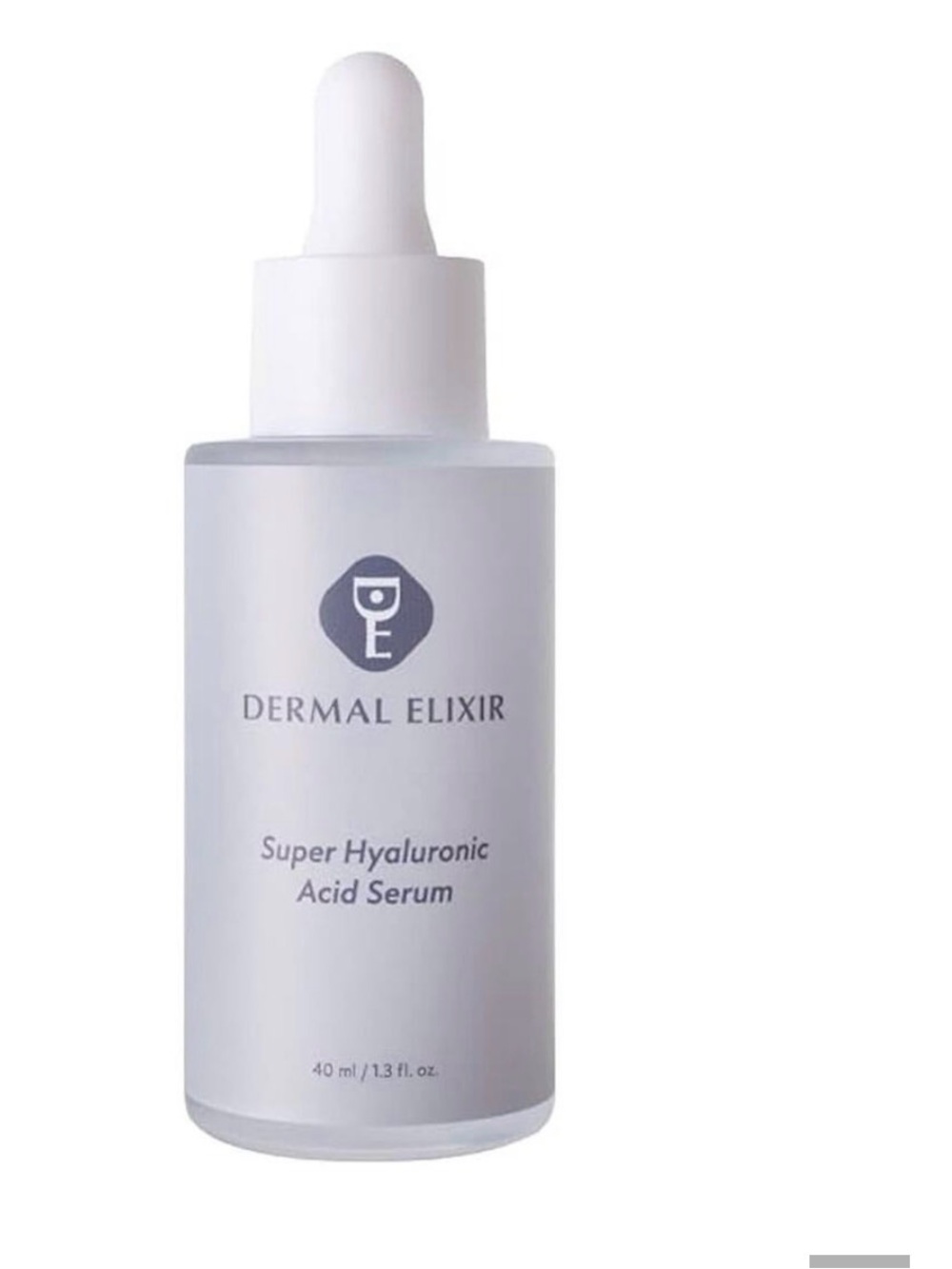 Dermal Elixir Hyaluronic Acid Serum 5 kDa 40 ML. New in box. Unopened.